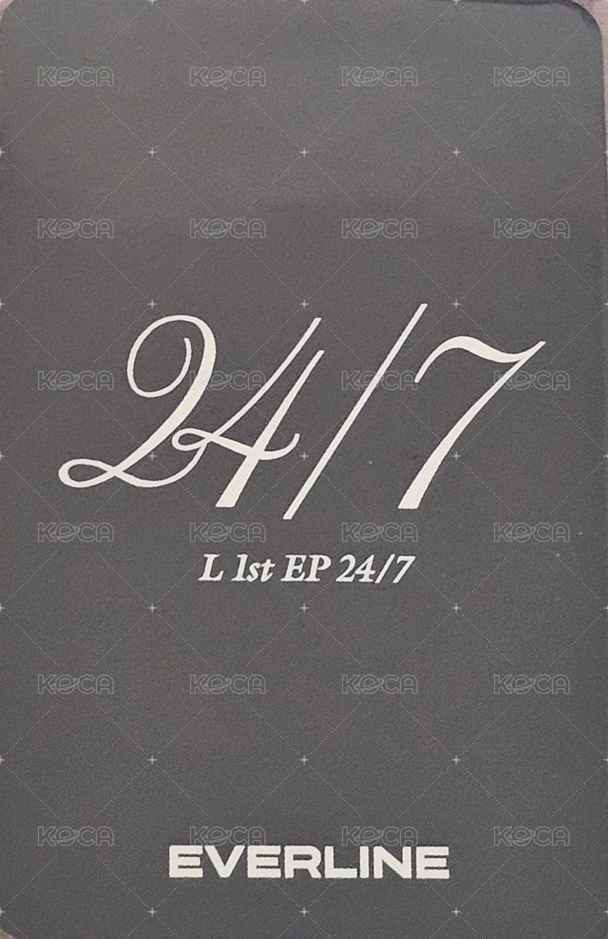 24/7 el 線上 4.0 簽售卡  背面