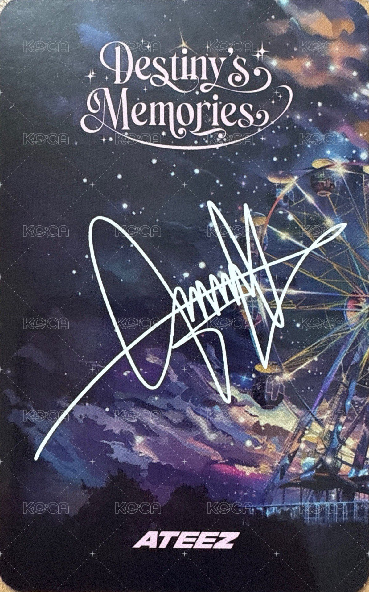 Destiny’s Memories 隨機卡  背面