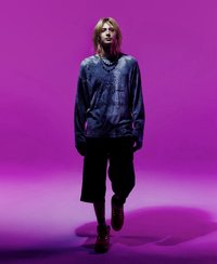 SKULL BAND-CHARCOAL GREY