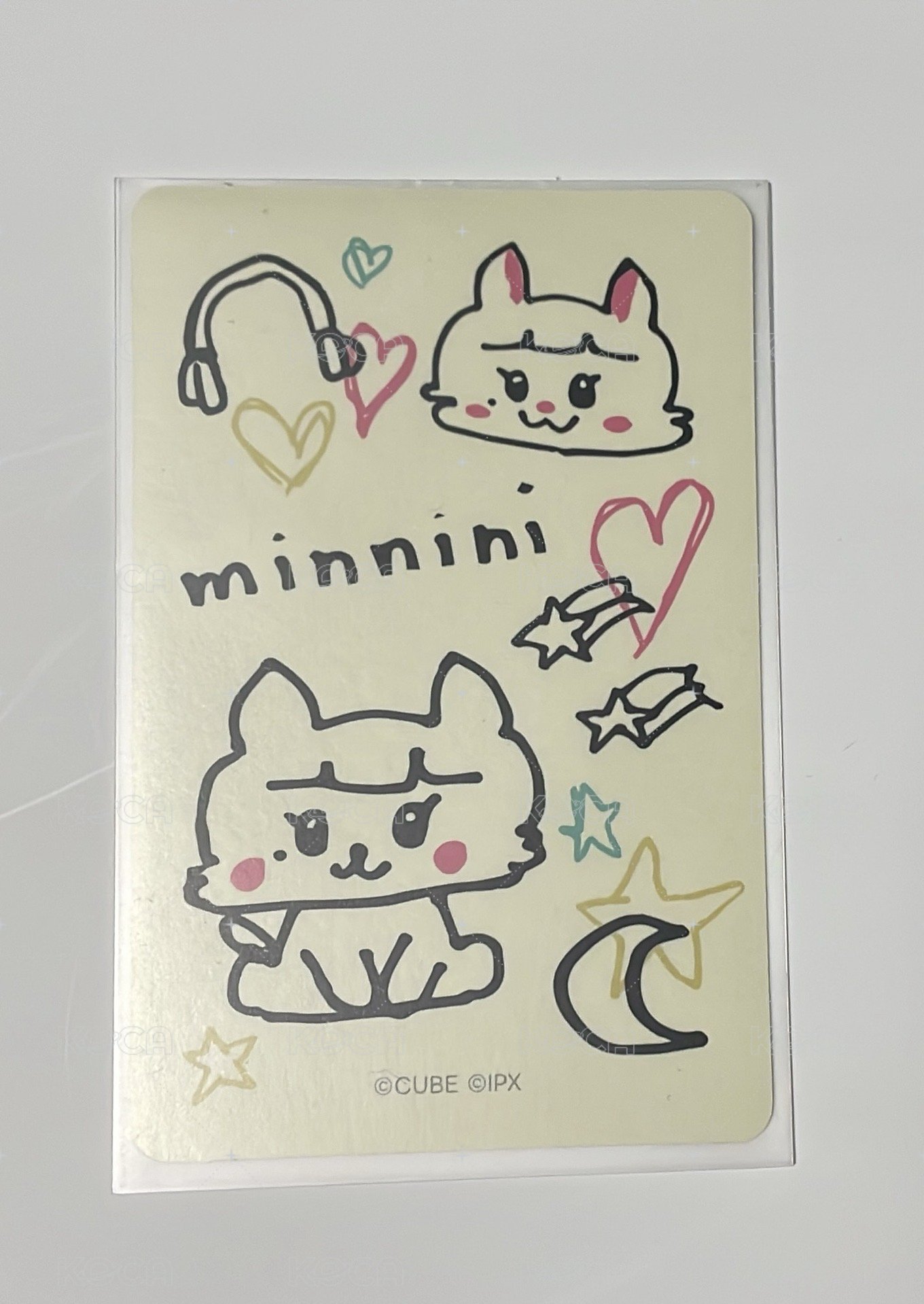 I SWAY 隨機卡 i-dle 手繪小卡 正面