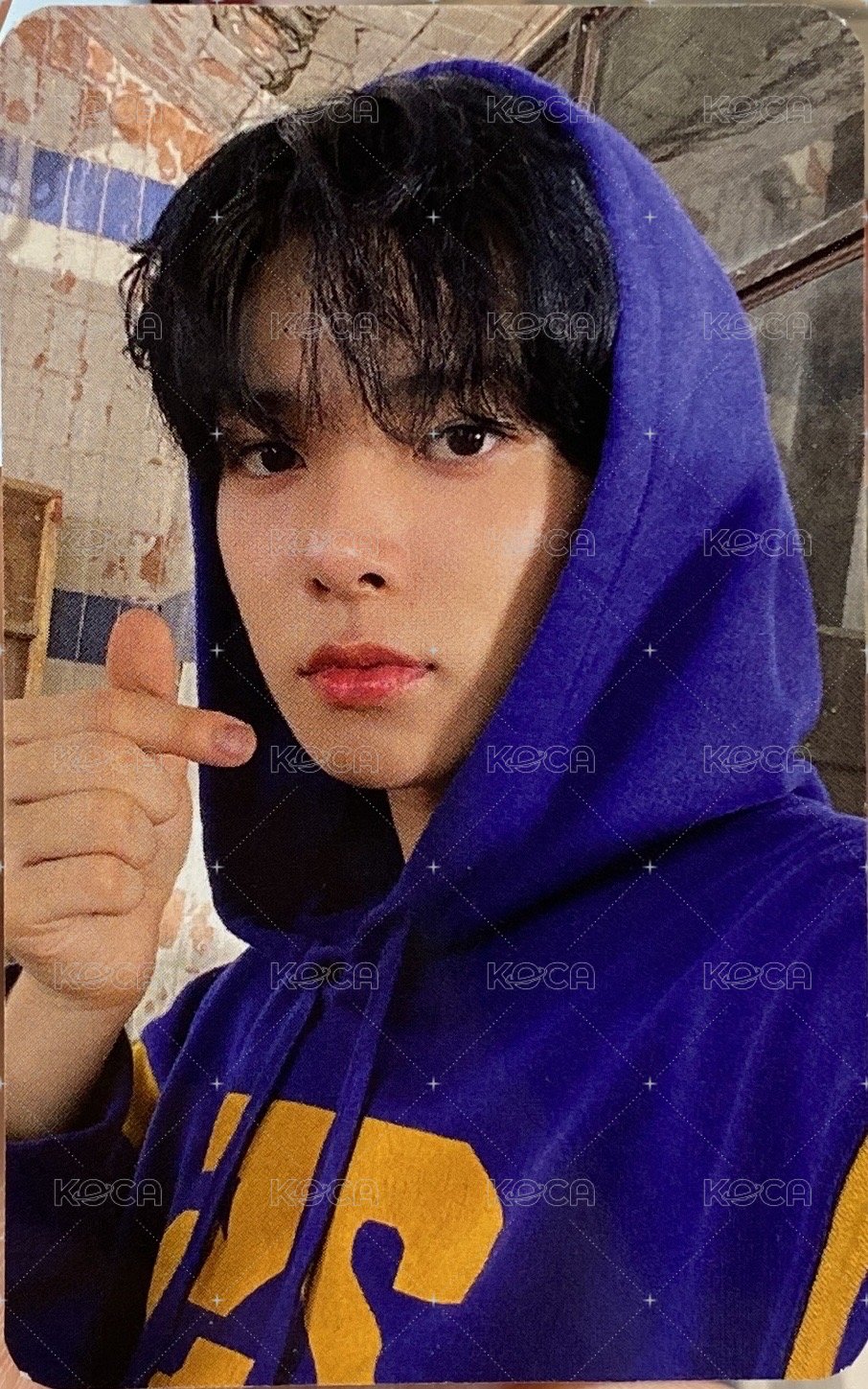 正一 蝦皮 簽售卡 藍衣羲  正面