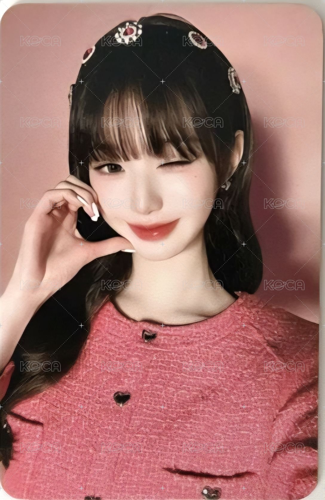 Hapa Kristin 代言卡 代言卡 員瑛Hapa kristin 正面