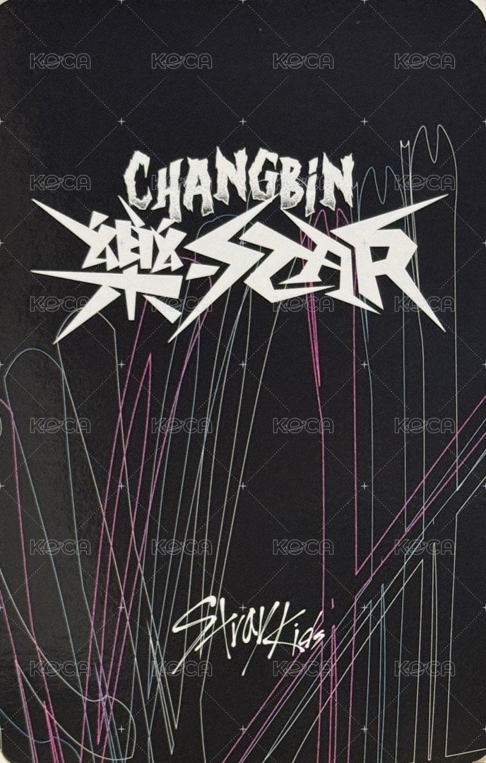 樂-STAR 專輯卡 電子專固卡 背面