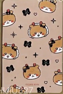 We are 滿額卡  背面