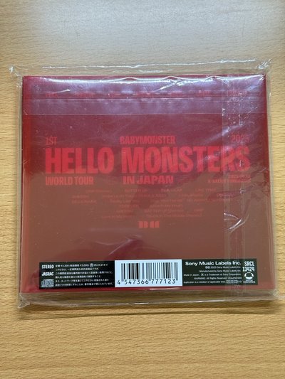 日版 BABYMONSTER 世巡 in 橫濱 初回限定盤
