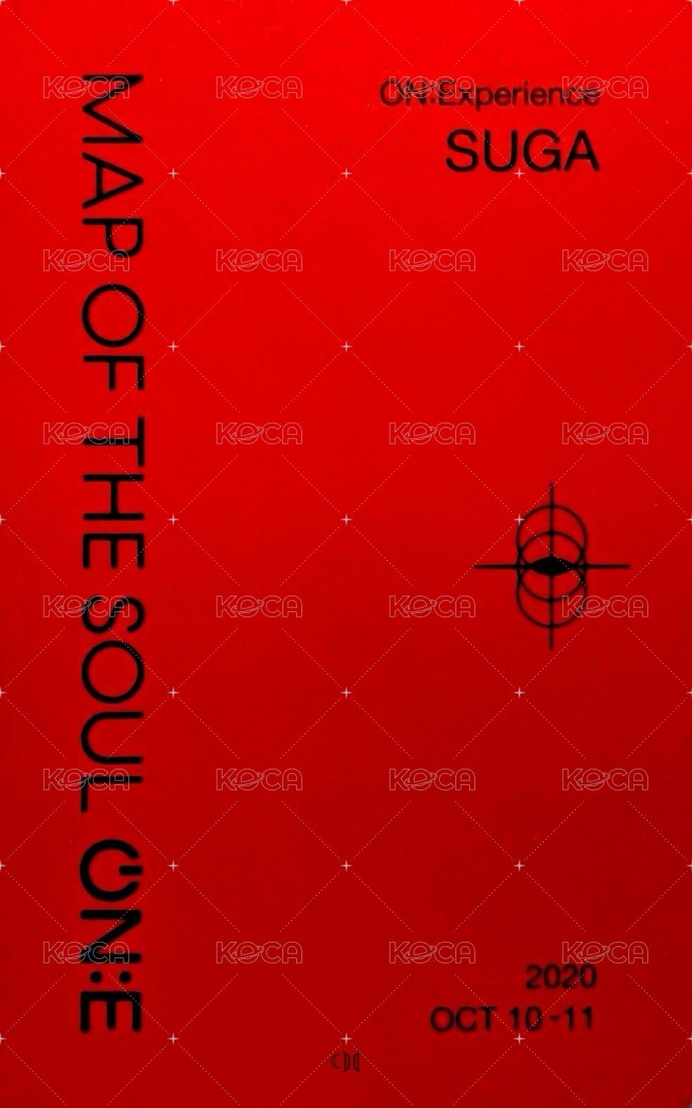 ON:E 演唱會 DVD / CD 卡 藍光版 隨機(*卡背注意) 背面