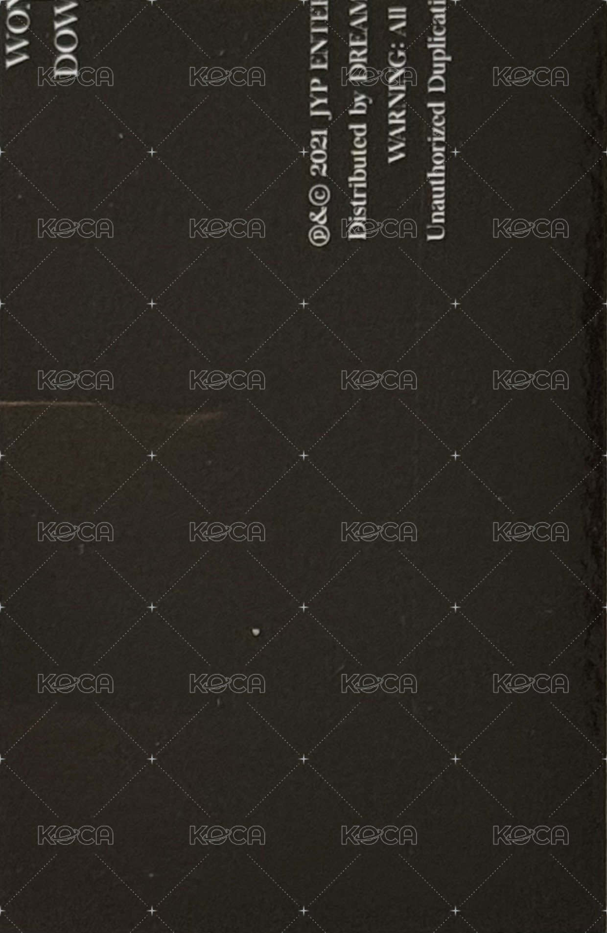 迷七 專輯卡  背面