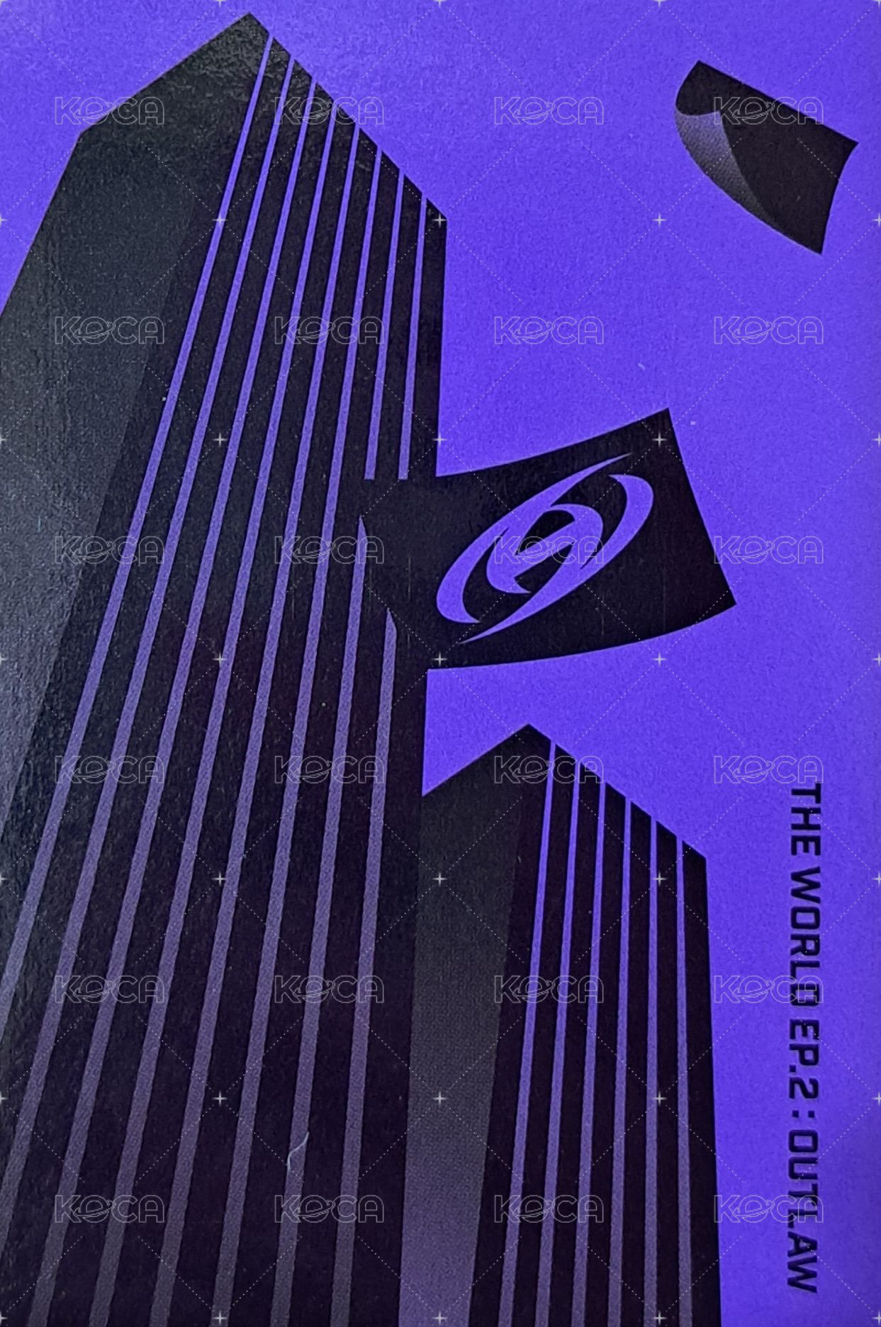 OUTLAW 專輯卡  背面