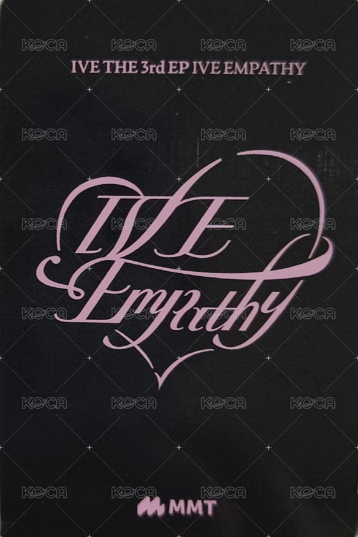 IVE EMPATHY mmt 2.0 簽售卡  背面