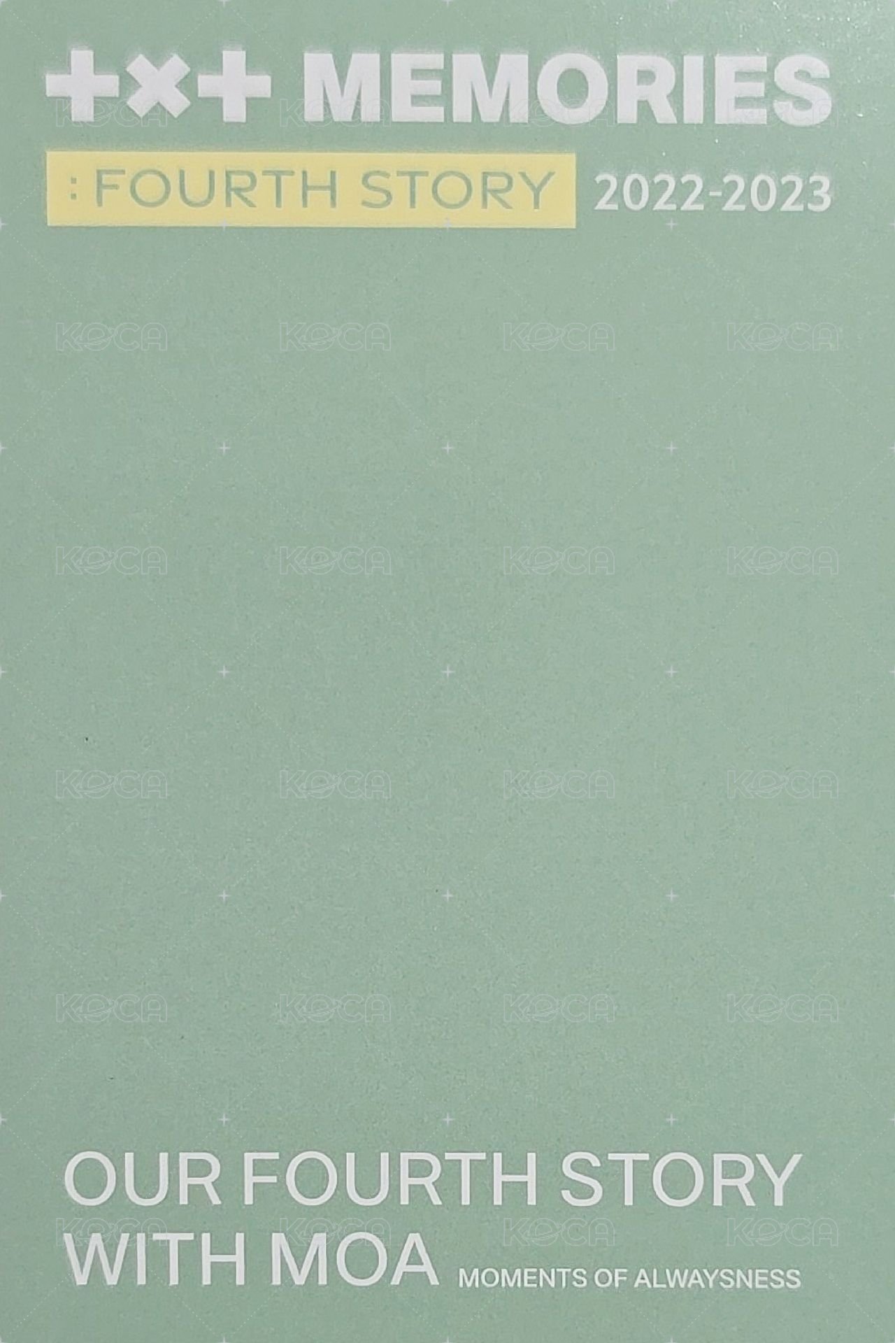 24回憶錄 周邊卡 TYPE 1  背面