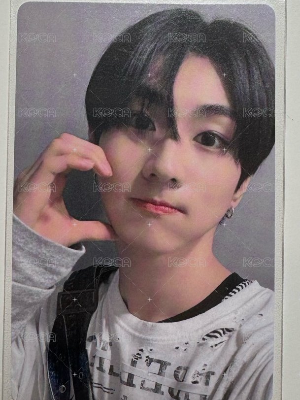 正二 yzy 特典卡  正面