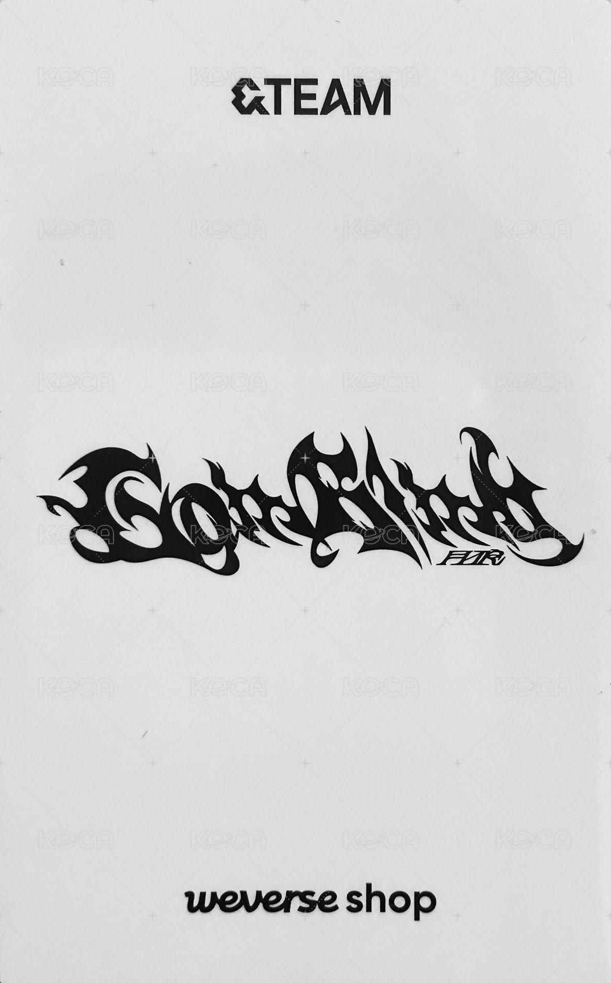 月狼 wvs 通視 簽售卡  背面