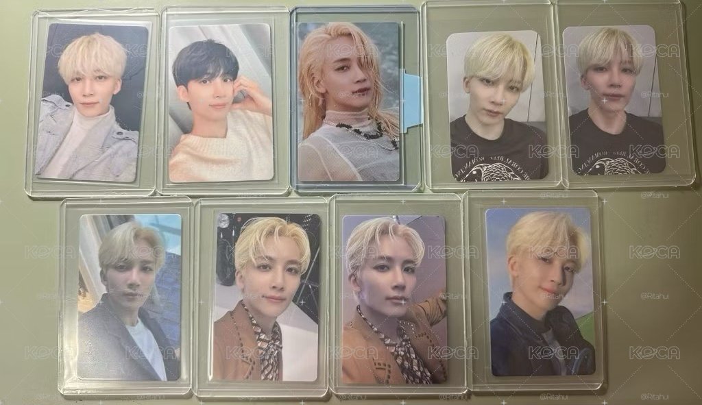 （新春優惠）SEVENTEEN 迷9 Attacca 淨漢 JEONGHAN 特典 小卡 + 克拉盤全專