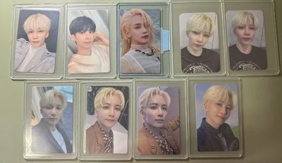 SEVENTEEN 迷9 Attacca 淨漢 JEONGHAN 特典 小卡 + 克拉盤全專
