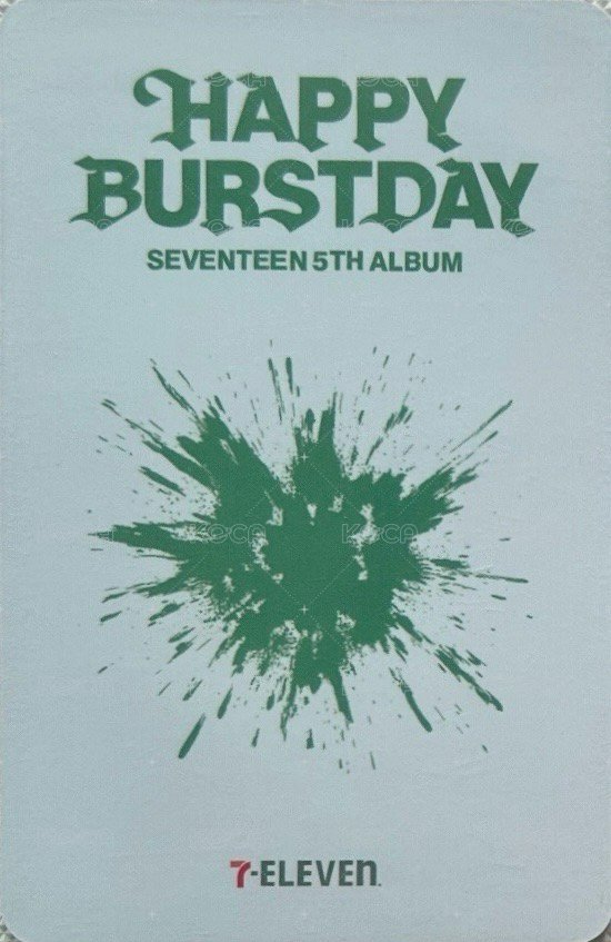 正五 711 特典卡  背面