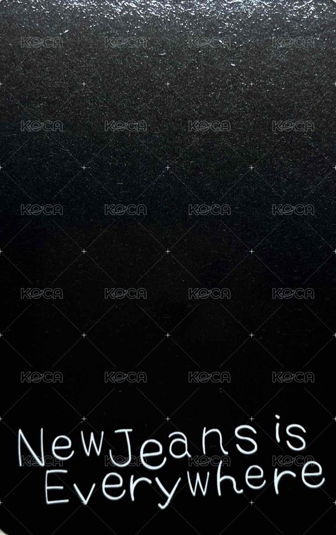 Supernatural 打歌卡 8.0 背面