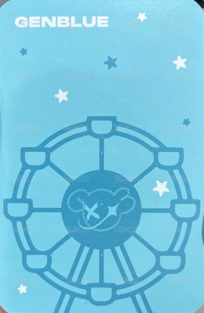 星動樂園 Startopia 2025 K-POP狂歡音樂季 入場卡 / 場限卡 摩天輪 ver. 背面