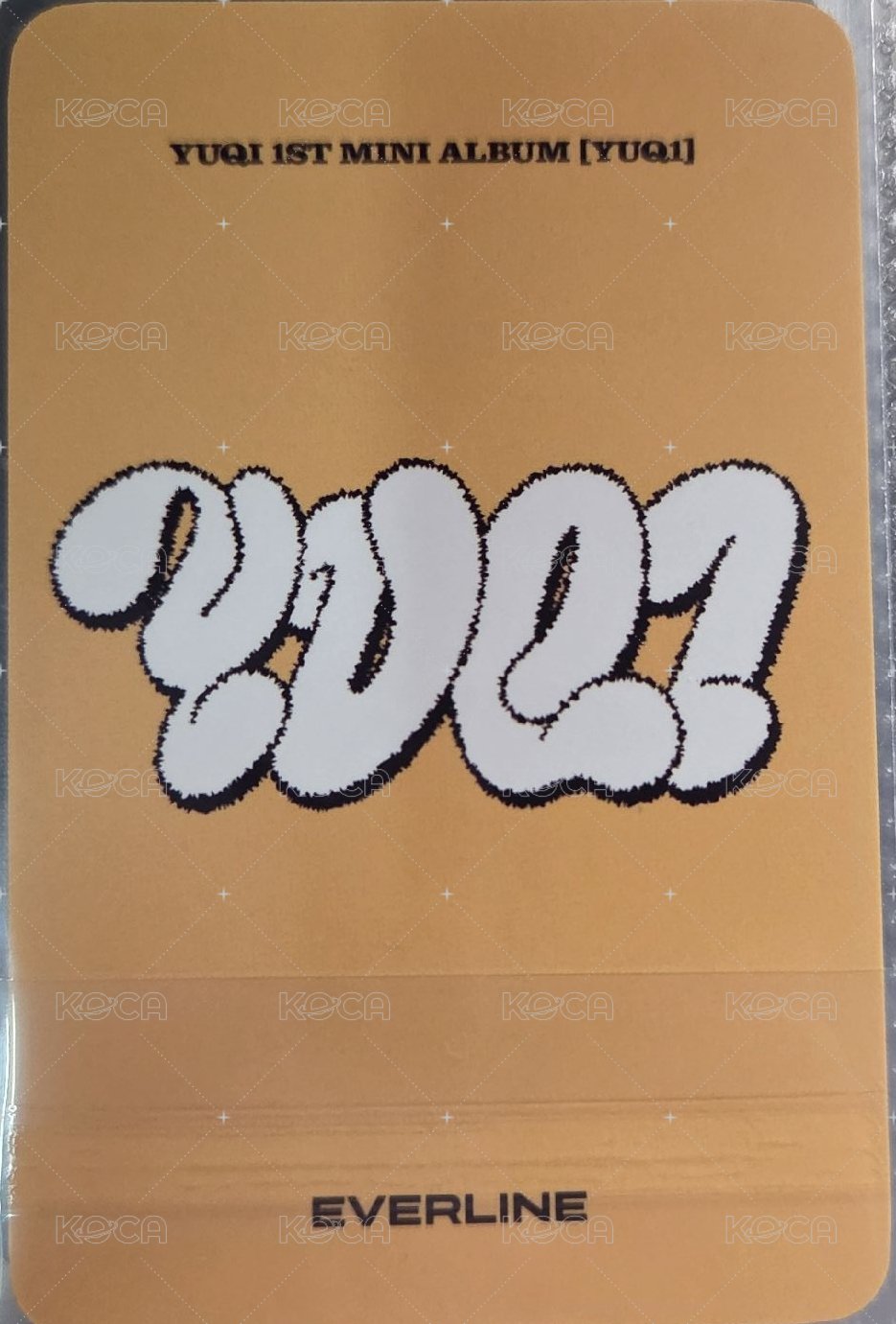 YUQ1 el 線上4.0 簽售卡 水蜜桃琦 背面