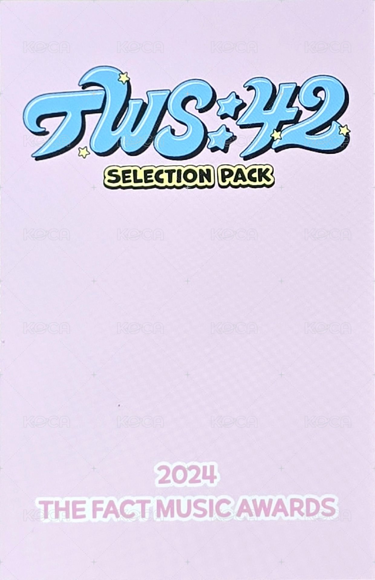 TWS:42 Selection Pack wvs 周邊卡  背面