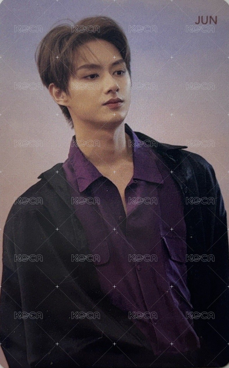 落花 hmv 粉 ver 特典卡  正面