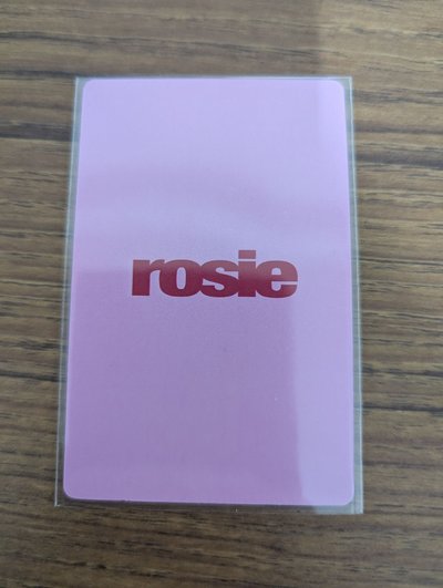 Rosie杭州快閃滿額單張