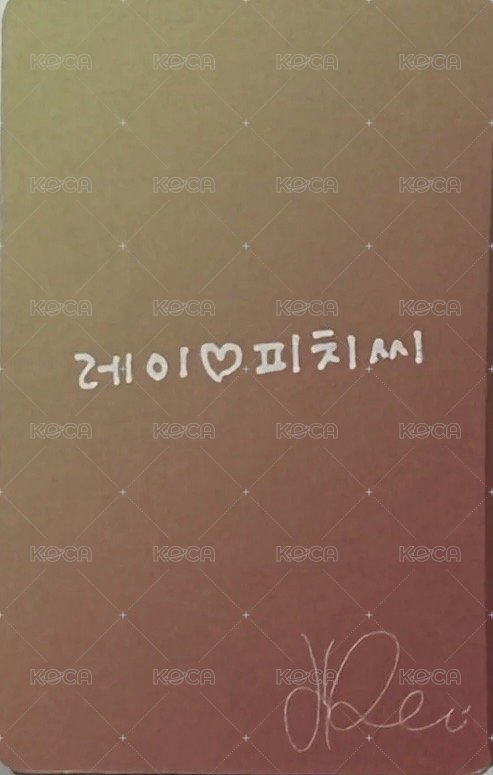 PeachC 代言卡 4.0 背面