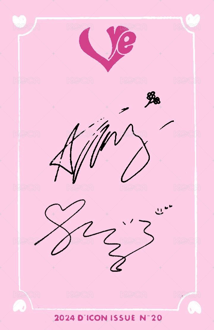 DICON 雜誌卡 A ver. 背面