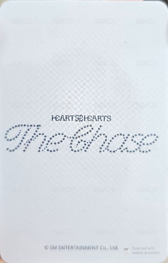 單一 am 簽售卡  背面