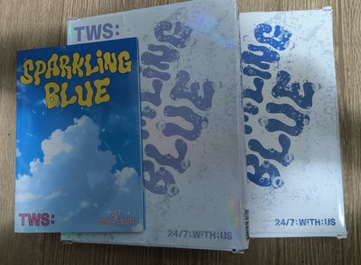 TWS Sparkling Blue專卡+專輯
