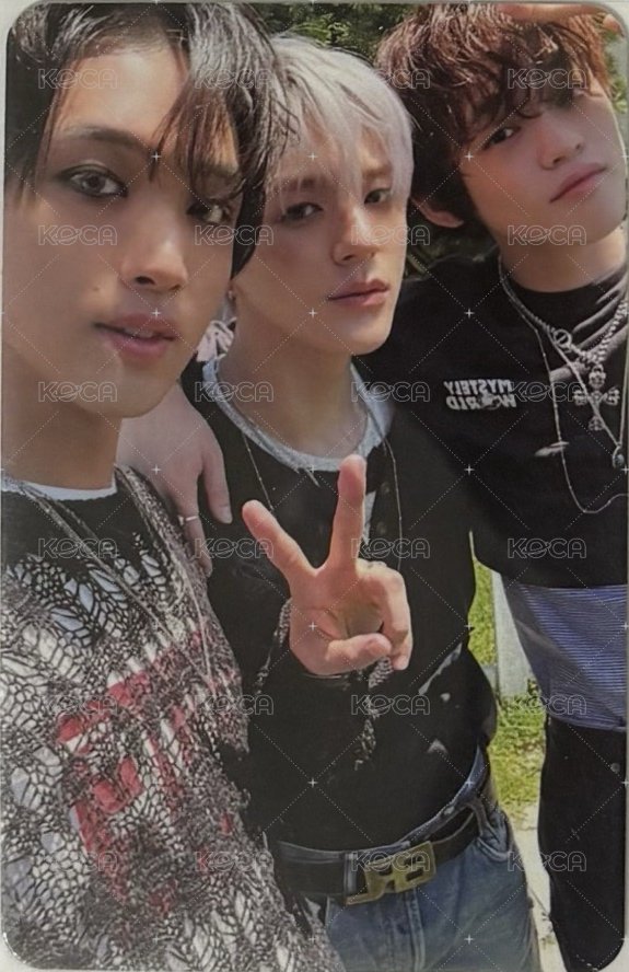 ISTJ 專輯卡 三人卡 正面