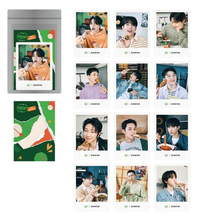 SEVENTEEN bibigo 滿額卡