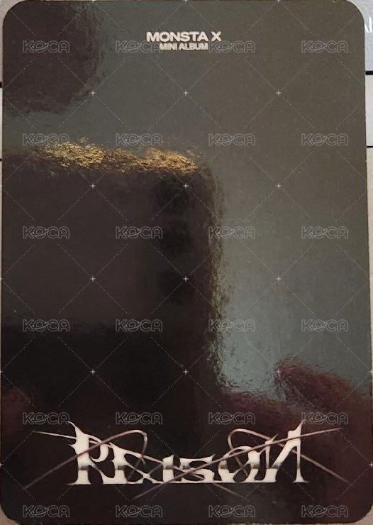 迷你13輯 專輯卡 第一版 背面