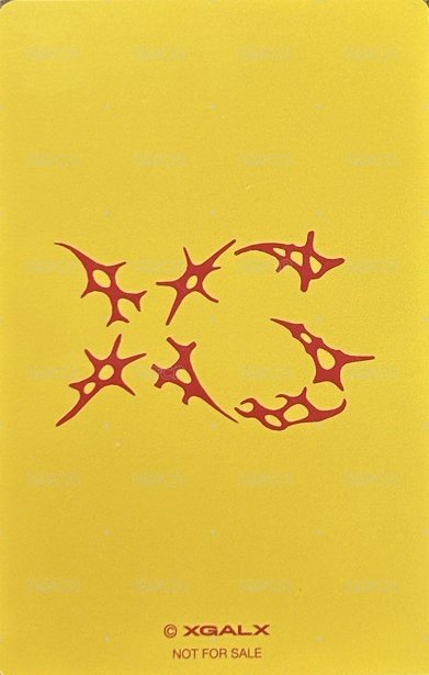 AWE 塔店 幸運卡  背面