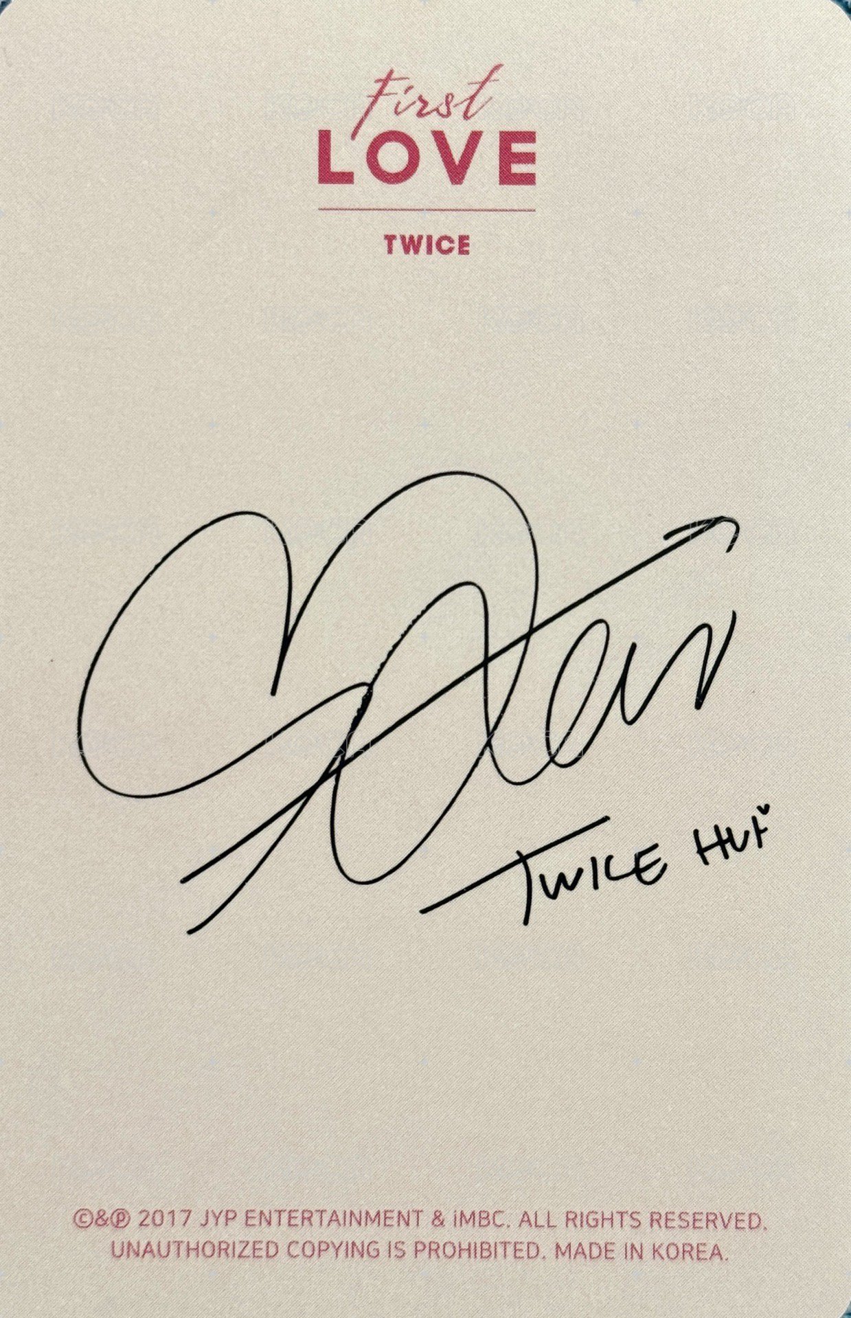 2018 年曆卡 年曆卡 紗 背面