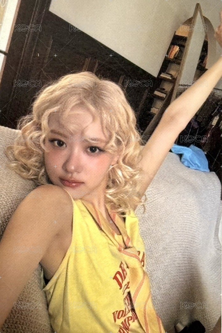 rosie 專輯卡 專卡 抬手肉 正面