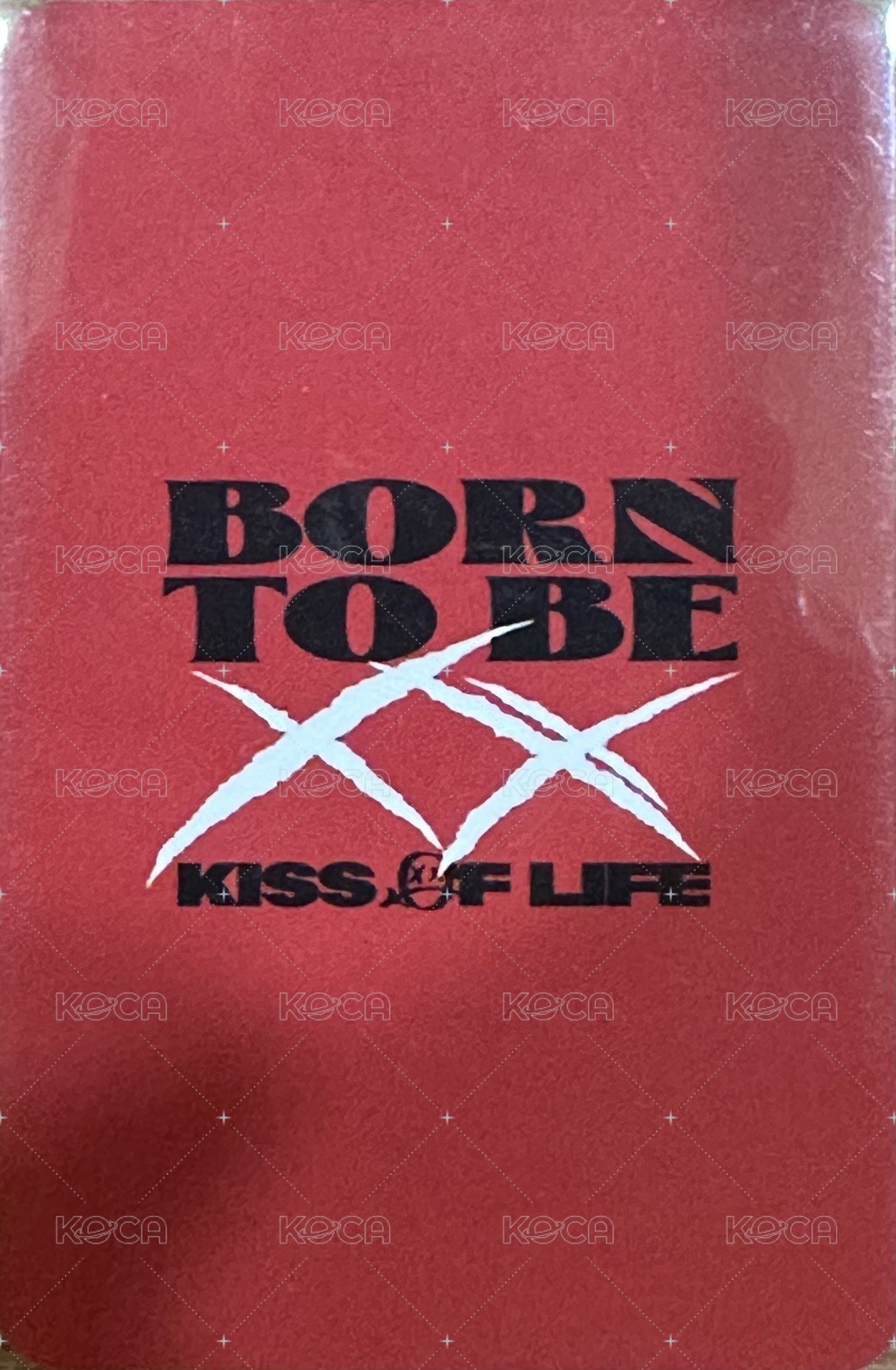 Born to be XX 隨機卡 everline trading card 背面