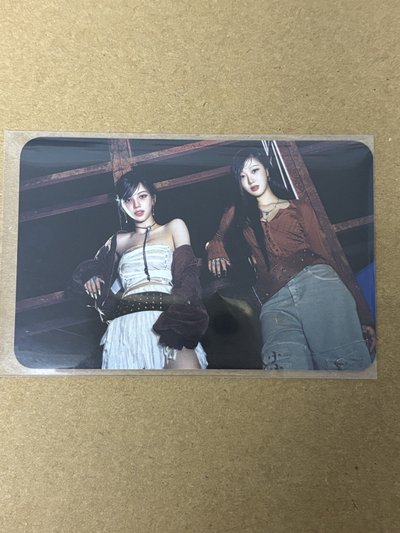 aespa Drama 周邊卡 快閃鐵盒柚吉雙人卡