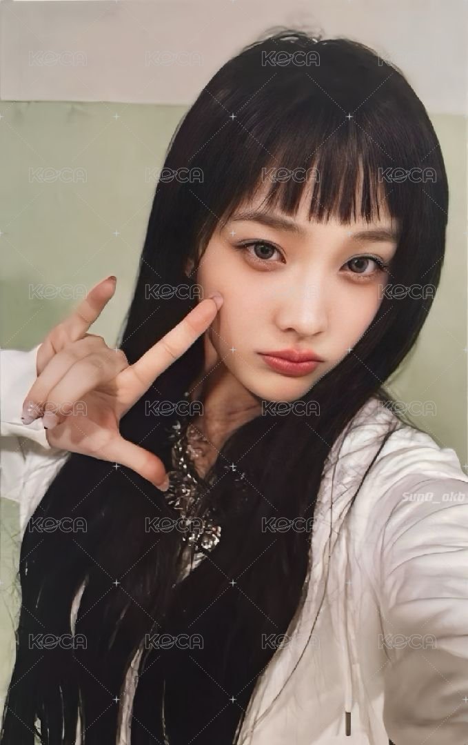 SUPER REAL ME 專輯卡 電子專固配 正面