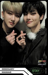 ODDINARY 專輯卡 黑版雙人卡