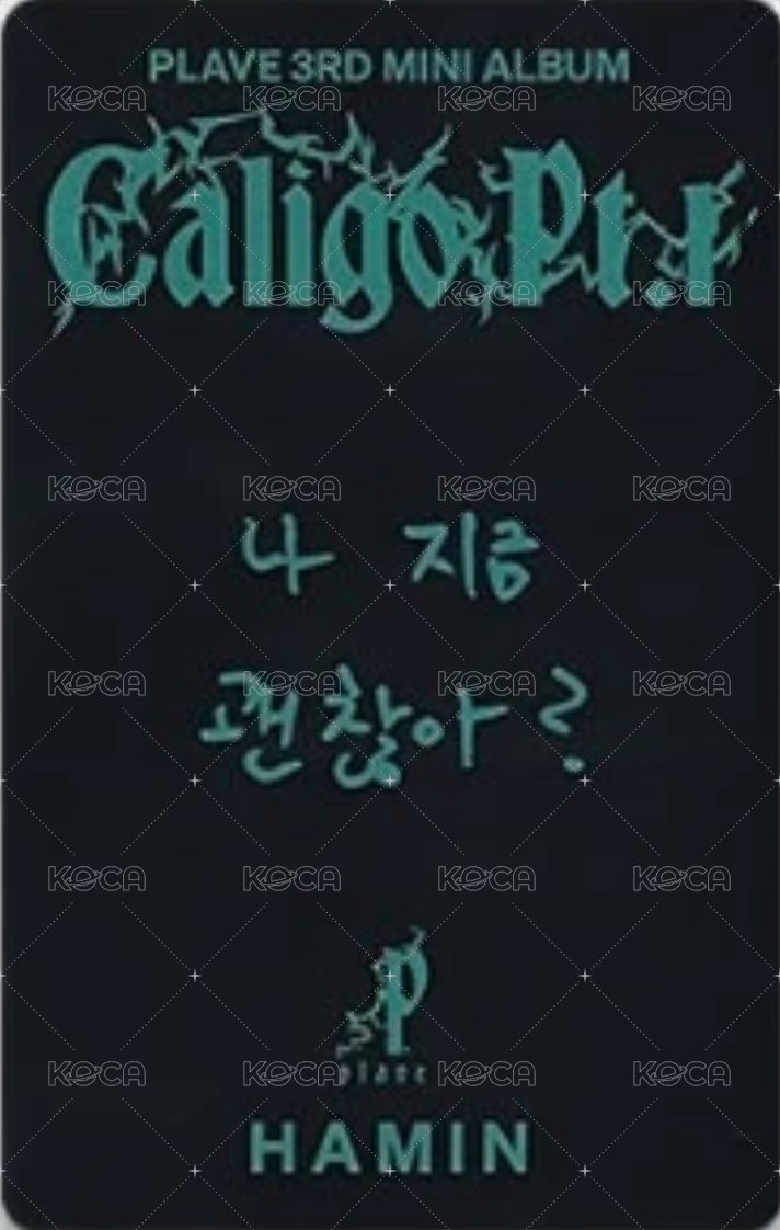 迷三 專輯卡 Fugitive Ver. 背面