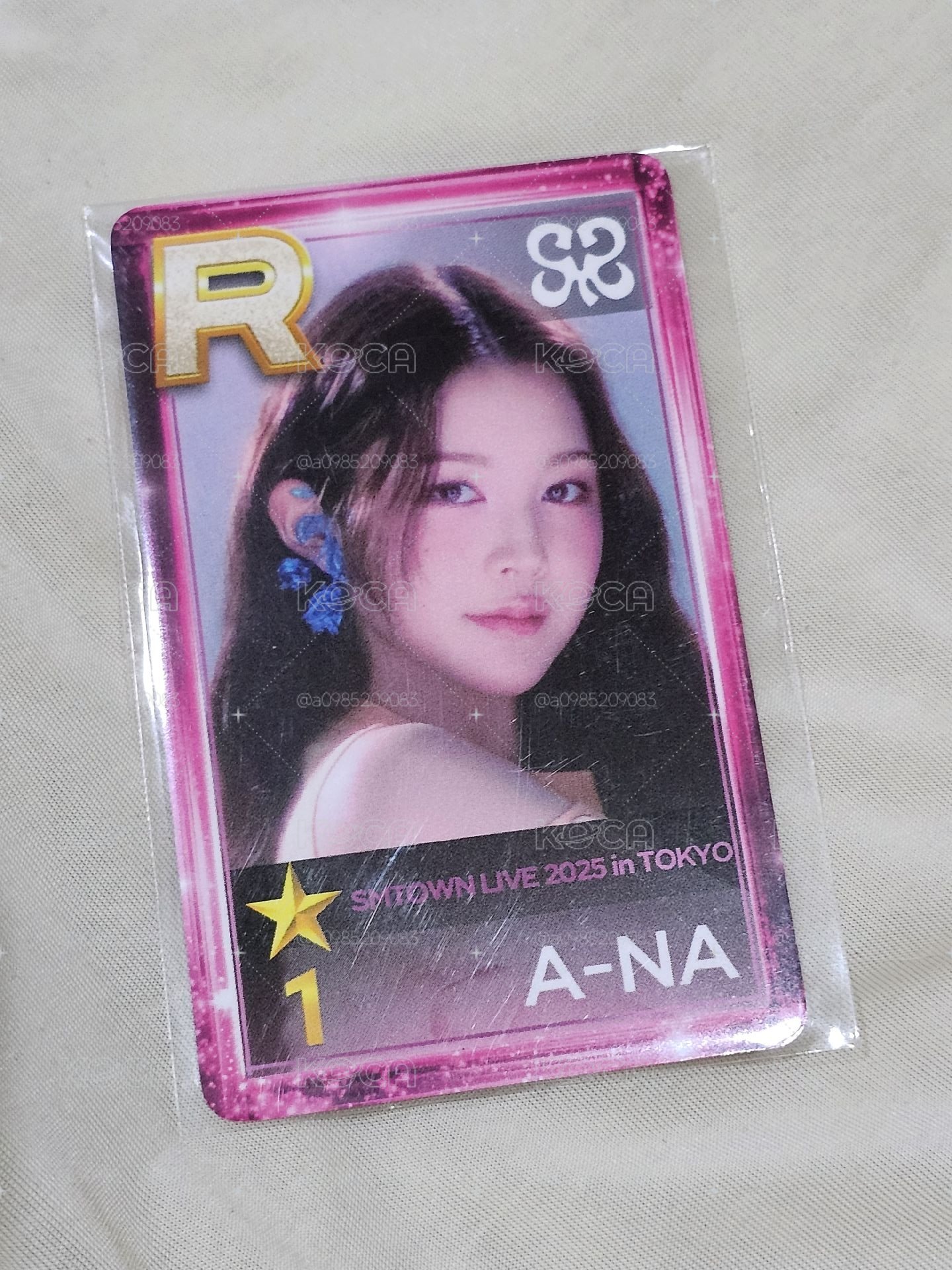 SMTOWN 東京場 H2H ANA 遊戲卡