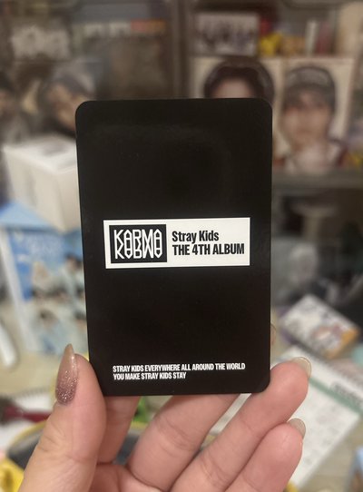 KARMA fans 特典卡 