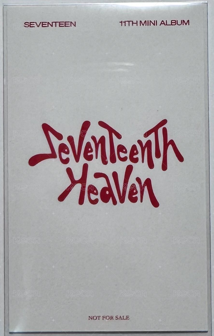 MINI11 環球 感謝祭2.0 特典卡  背面