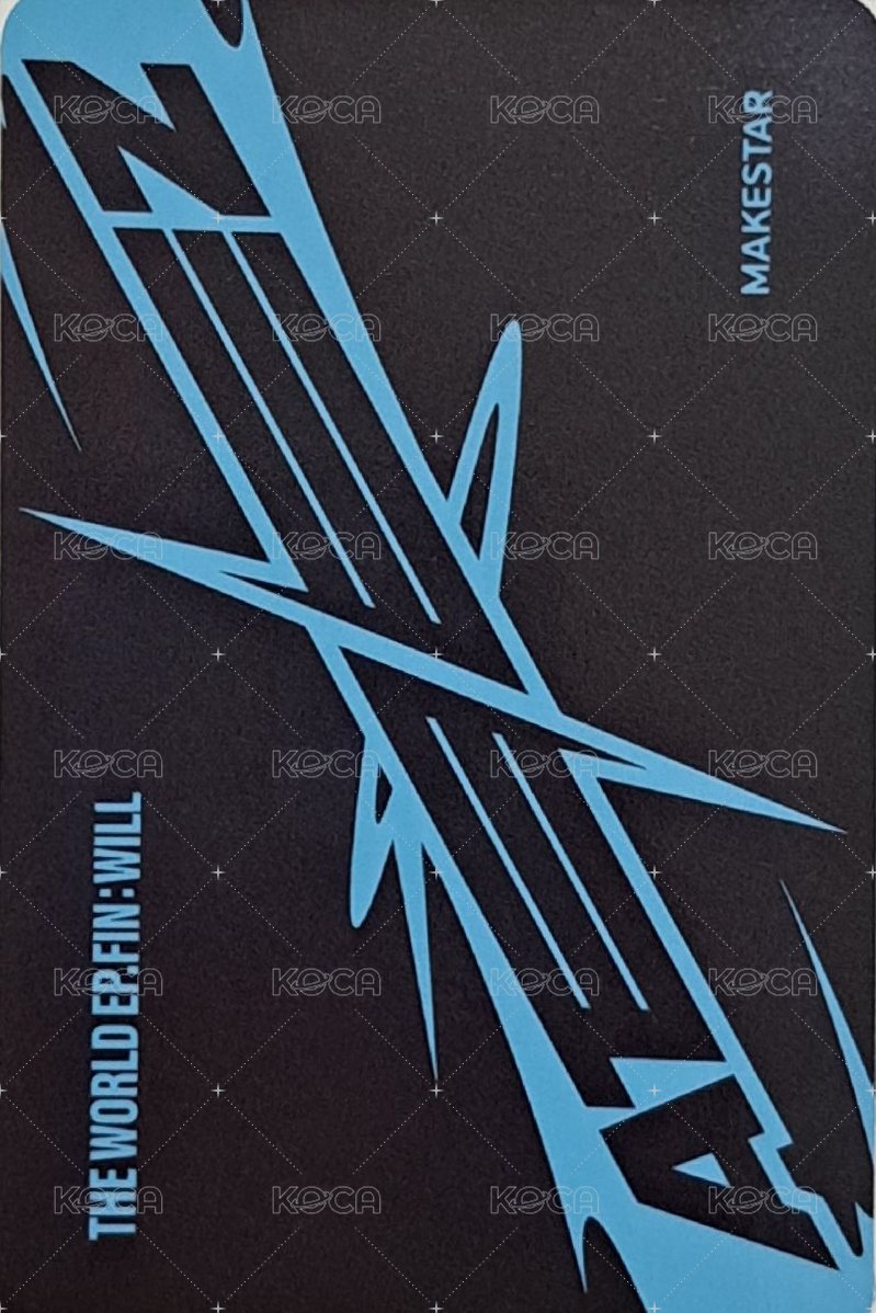 Will ms 3.0 簽售卡  背面