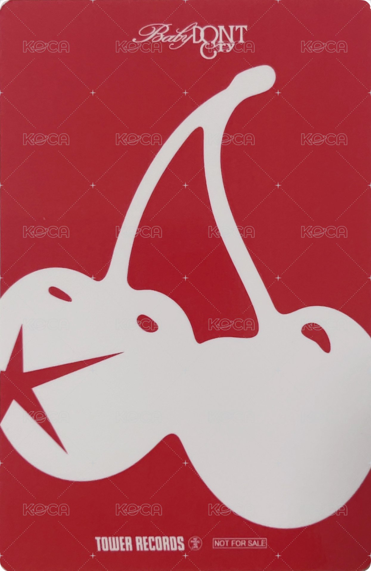 F Girl 塔店 特典卡 雙人 背面