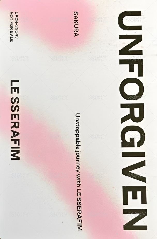 UNFORGIVEN JP 專輯卡 單封 背面