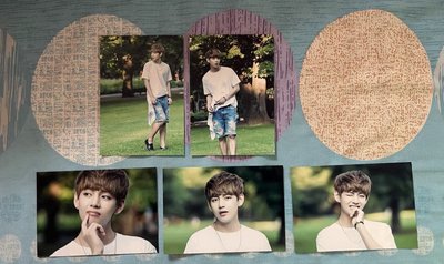 BTS 防彈少年團 17520 生寫真照片、蝴蝶夢展覽相框