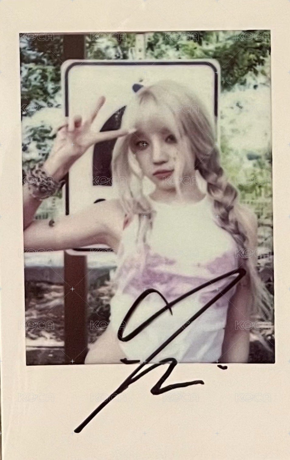 I SWAY kms 1.0 拍立得 特典卡  正面