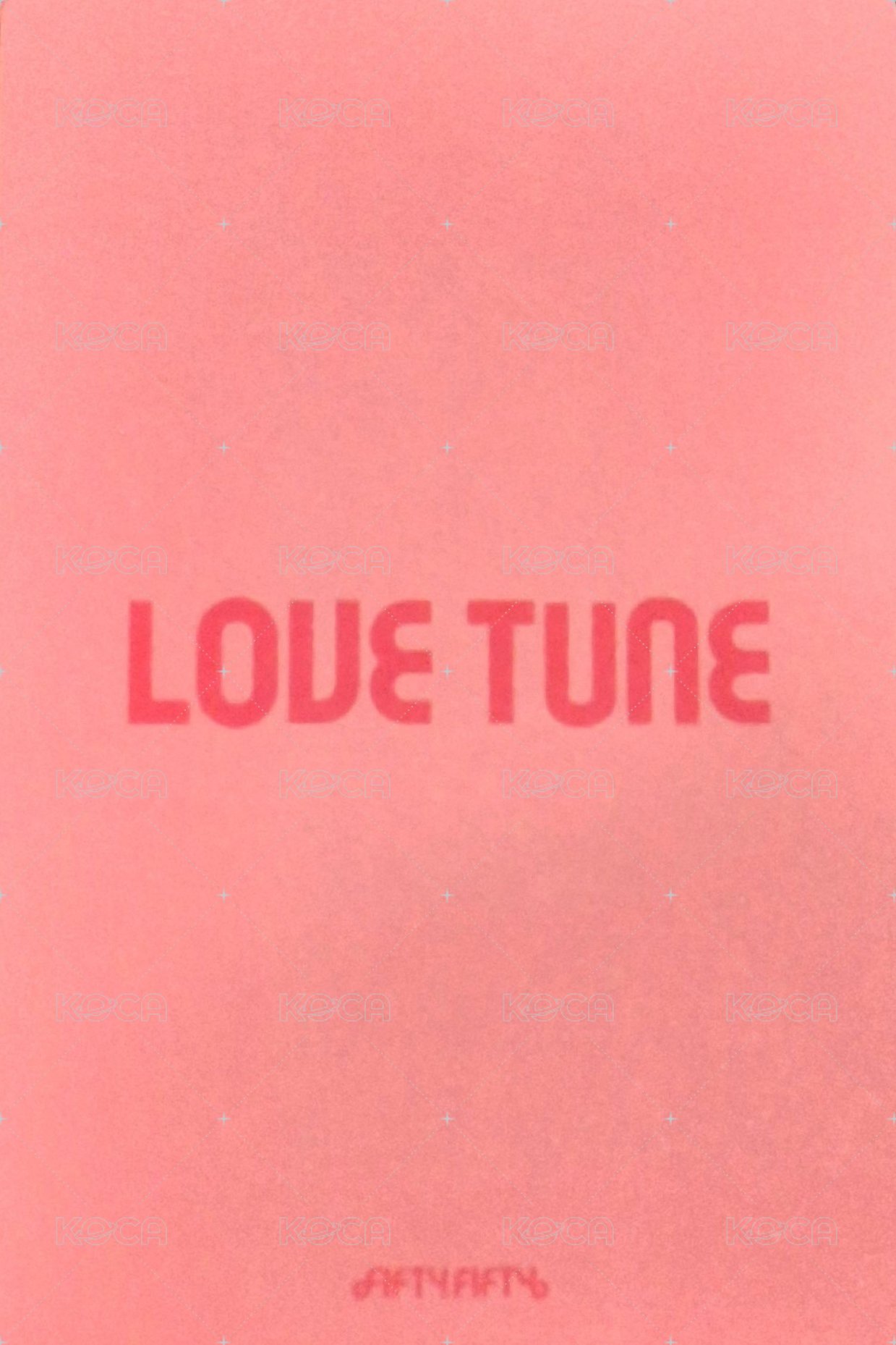 Love Tune 打歌卡 MCD打歌卡1.0 背面