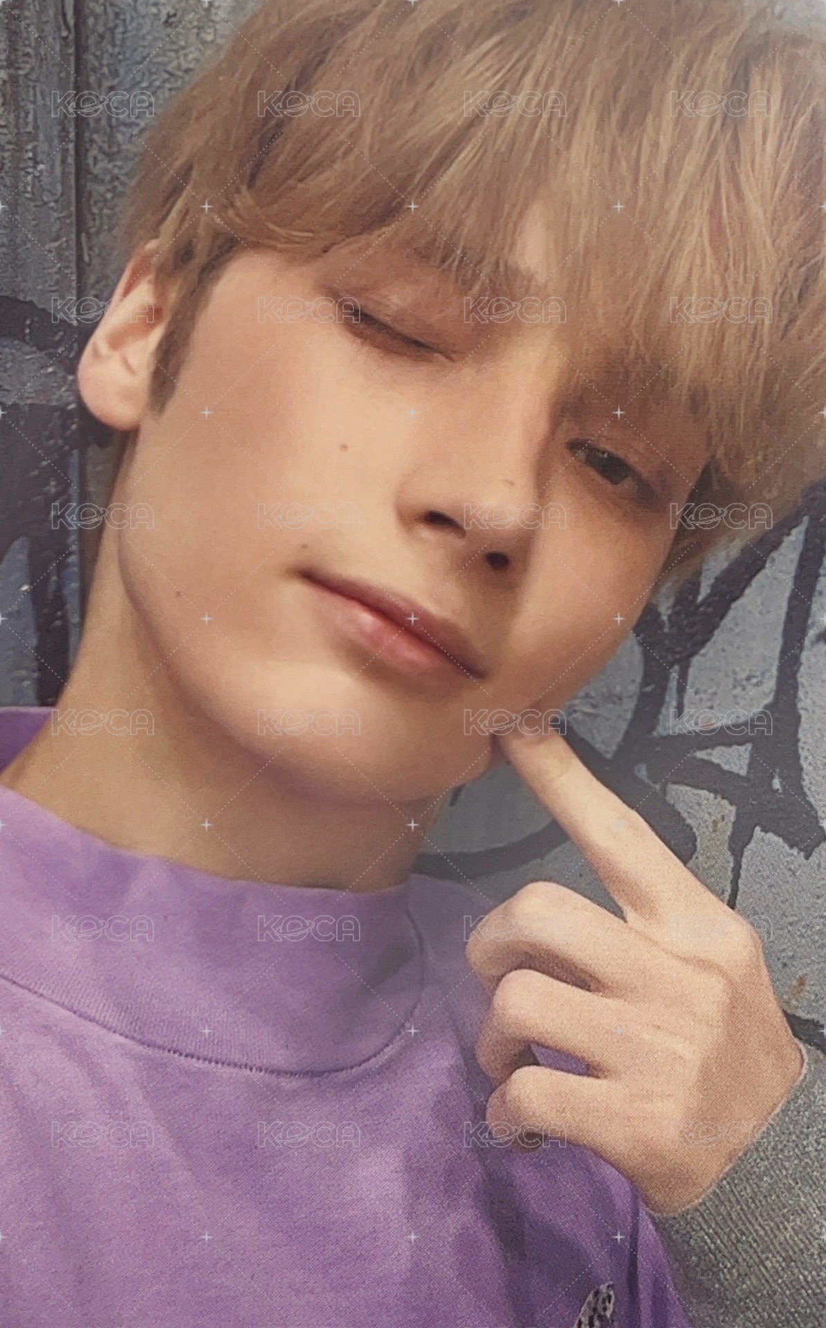 CHIKAI 誓い 專輯卡 ｜hueningkai 正面